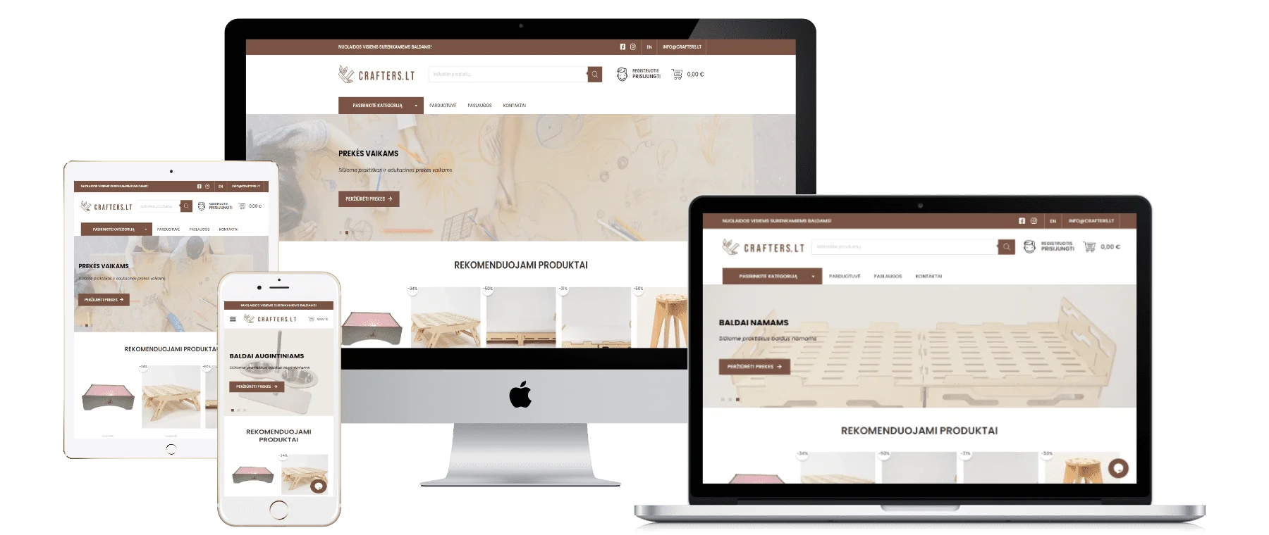 Web Solutions | Internetinių svetainių, el. parduotuvių kūrimas ir priežiūra