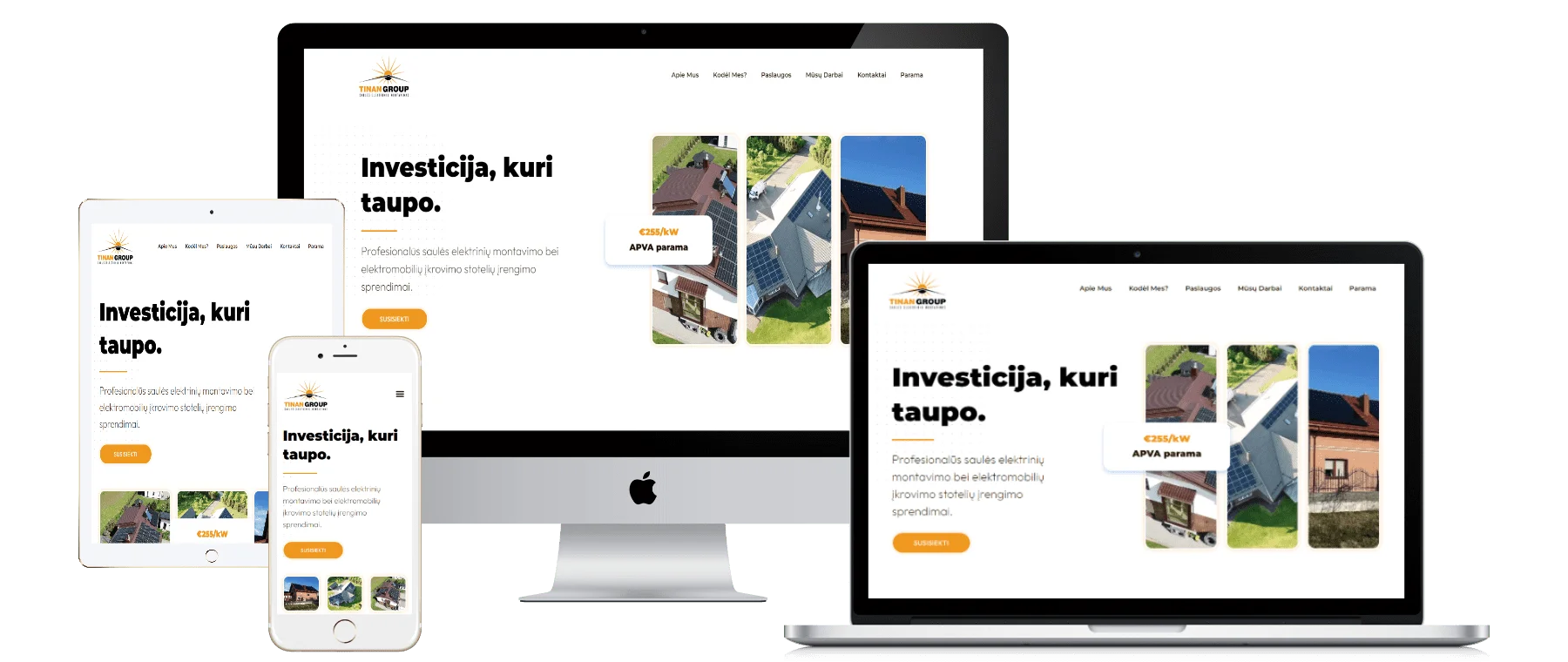 Web Solutions | Internetinių svetainių, el. parduotuvių kūrimas ir priežiūra