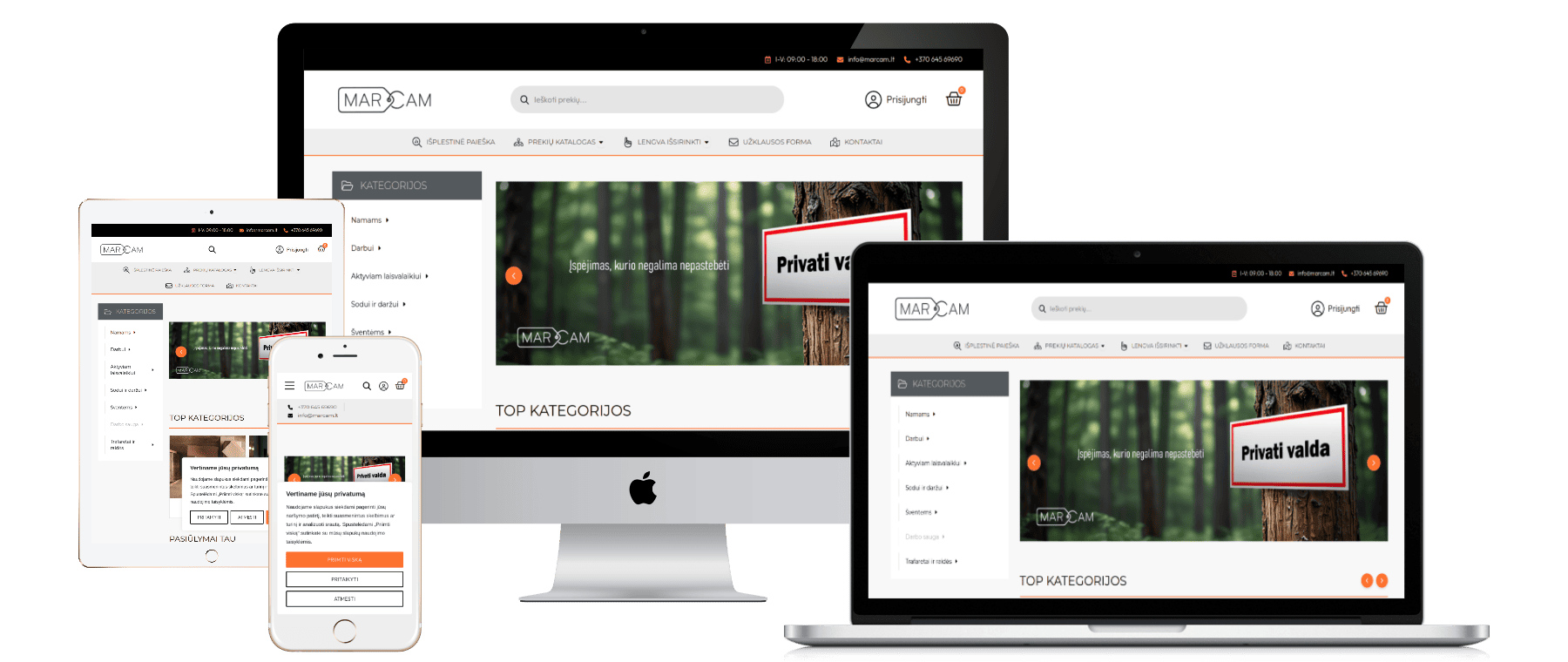 Web Solutions | Internetinių svetainių, el. parduotuvių kūrimas ir priežiūra